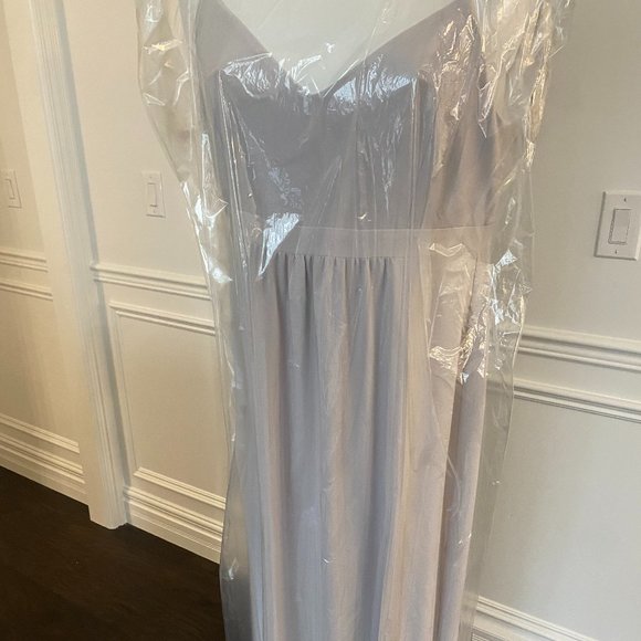 PARK & FIFTH Valdes Dress in Dove Grey - Picture 7 of 9